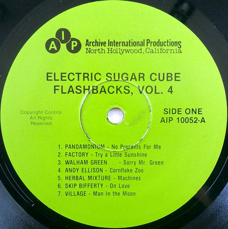 Various : Electric Sugarcube Flashbacks Vol. 4 (LP, Comp, Unofficial)