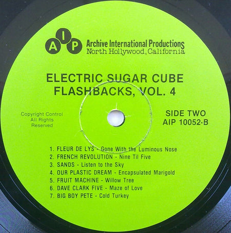 Various : Electric Sugarcube Flashbacks Vol. 4 (LP, Comp, Unofficial)