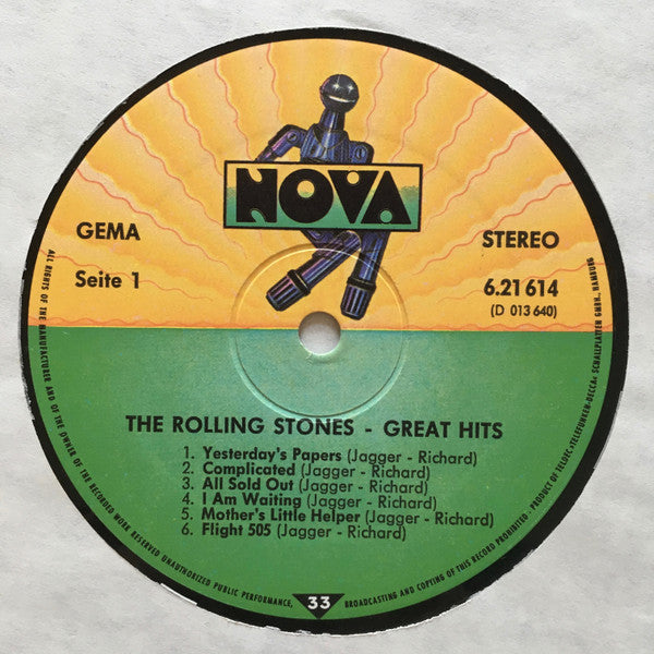 The Rolling Stones : Great Hits (LP, Comp)