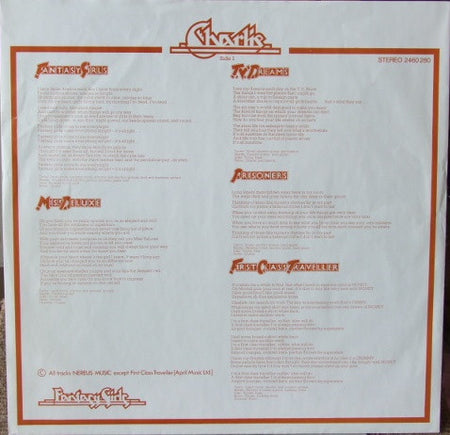 Charlie (5) : Fantasy Girls (LP, Album)
