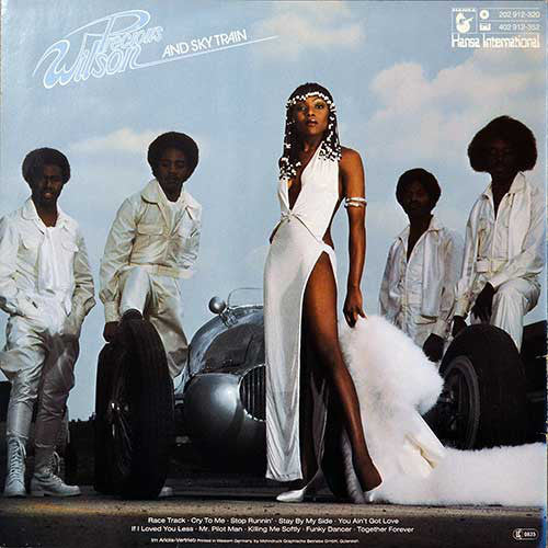 Precious Wilson And Sky Train (2) : On The Race Track (LP, Album)
