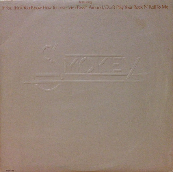 Smokie : Smokey (LP, Album, Pin)