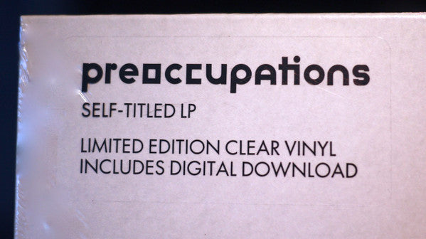 Preoccupations : Preoccupations (LP, Album, Ltd, Cle)