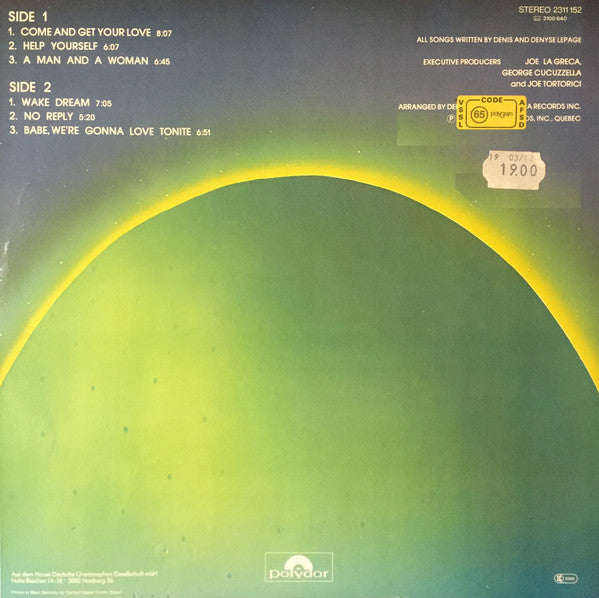 Lime (2) : Lime II (LP, Album)