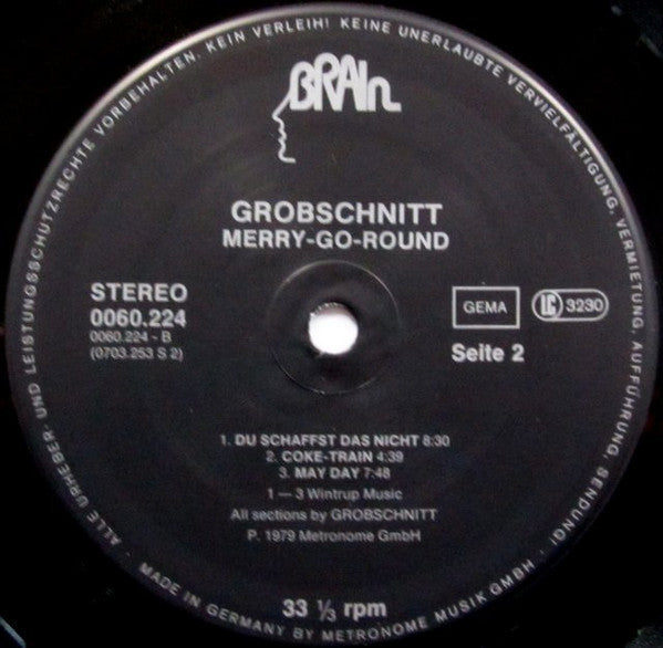 Grobschnitt : Merry-Go-Round (LP, Album, RE, Bla)