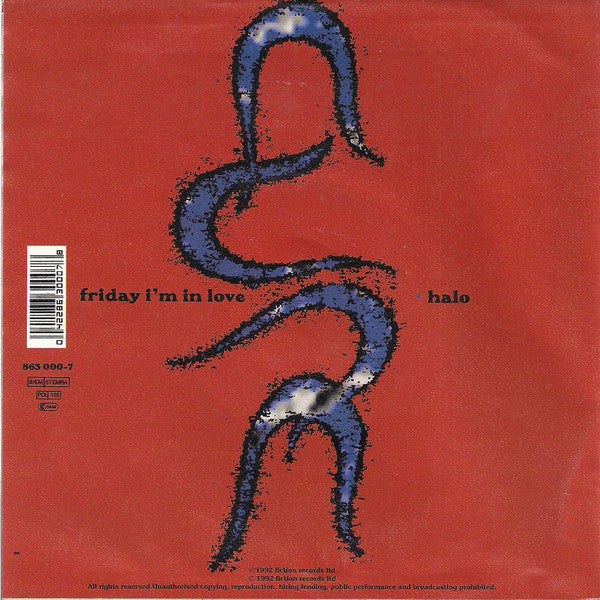 The Cure : Friday I'm In Love (7", Single)