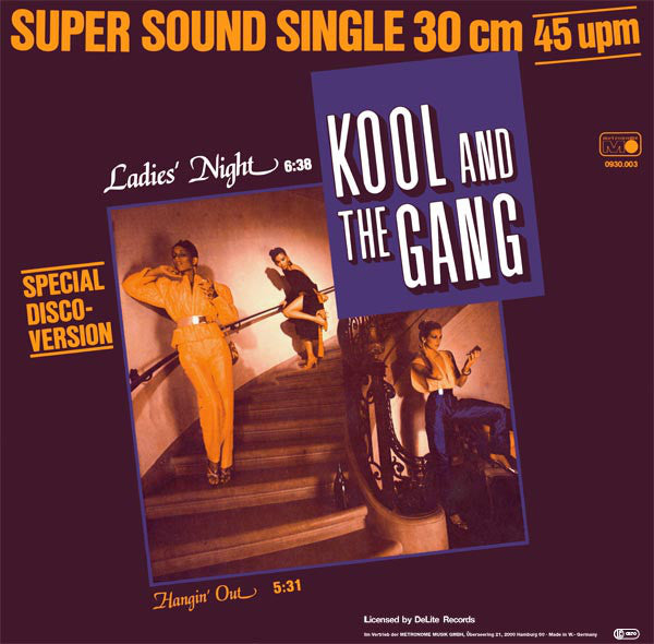 Kool & The Gang : Ladies' Night (12", Single)