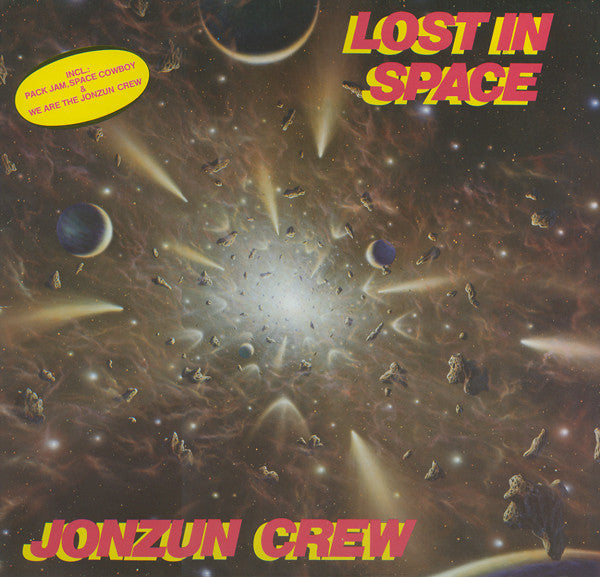 The Jonzun Crew : Lost In Space (LP, Album)