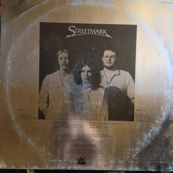Streetmark : Dry (LP, Album)