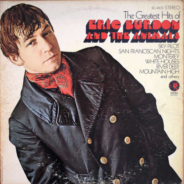 Eric Burdon & The Animals : The Greatest Hits Of Eric Burdon And The Animals (LP, Comp)