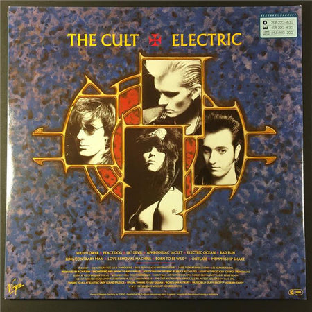 The Cult : Electric (LP, Album, Gat)