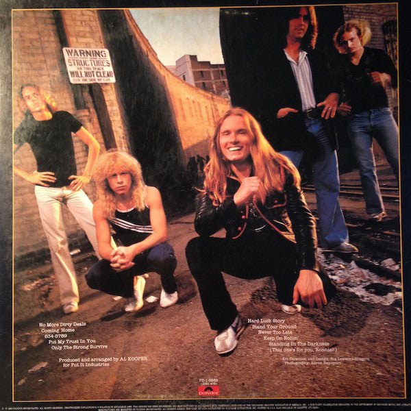 Johnny Van Zant Band : No More Dirty Deals (LP, Album, Com)
