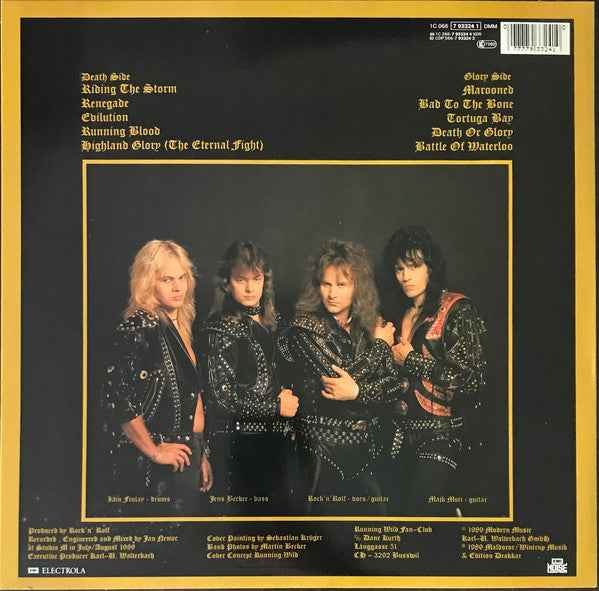 Running Wild - Death Or Glory (LP) (Very Good Plus (VG+))